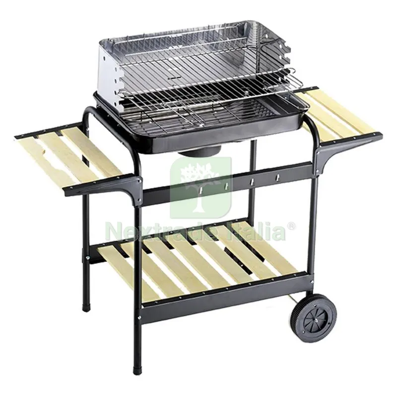 BARBECUE '60-40 GREEN/X' cm 58 x 38 - paravento inox — Tempo libero outdoor — rif. FERX.8038122NLM