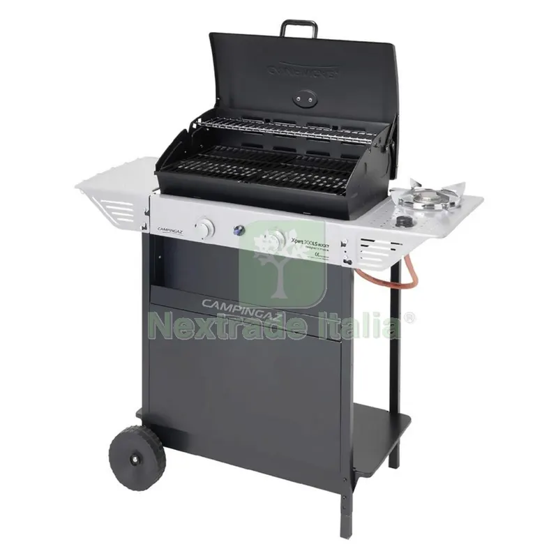 Barbecue a GAS 'expert 200LS Rocky' kw 8,2 + kw 2,1 — Tempo libero outdoor — rif. FERX.8038906NLM Barbecue a GAS 'expert 200LS Rocky' kw 8,2 + kw 2,1 — Tempo libero outdoor — rif. FERX.8038906NLM