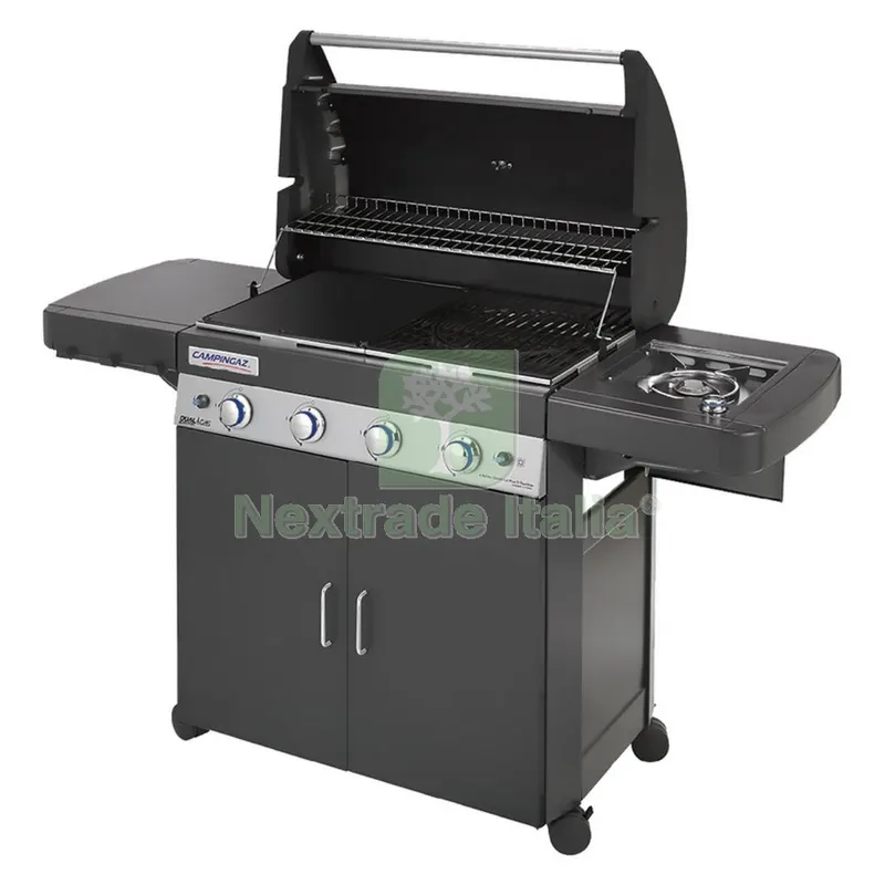 Barbecue a GAS '4 Series LS Plus Dark DG' kw 12,8 + kw 2,3 — Tempo libero outdoor — rif. FERX.8038928NLM