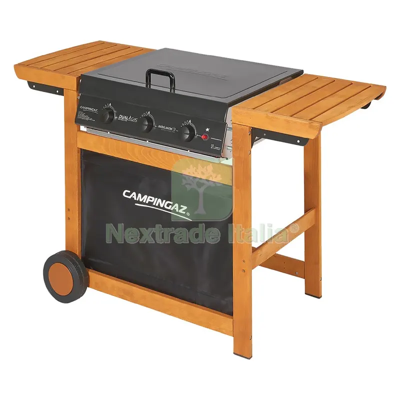 Barbecue a GAS 'adelaide 3 Woody DG' kw 14 — Tempo libero outdoor — rif. FERX.8038940NLM Barbecue a GAS 'adelaide 3 Woody DG' kw 14 — Tempo libero outdoor — rif. FERX.8038940NLM