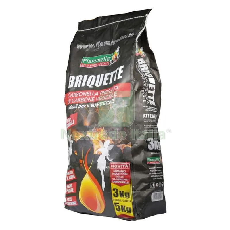 Carbone Vegetale per Grill 'briquette' Kg 3 ca. — Tempo libero outdoor — rif. FERX.700852NLM
