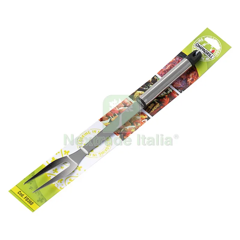 FORCHETTONE PER BARBECUE cm. 36 — Tempo libero outdoor — rif. FERX.8038220NLM FORCHETTONE PER BARBECUE cm. 36 — Tempo libero outdoor — rif. FERX.8038220NLM
