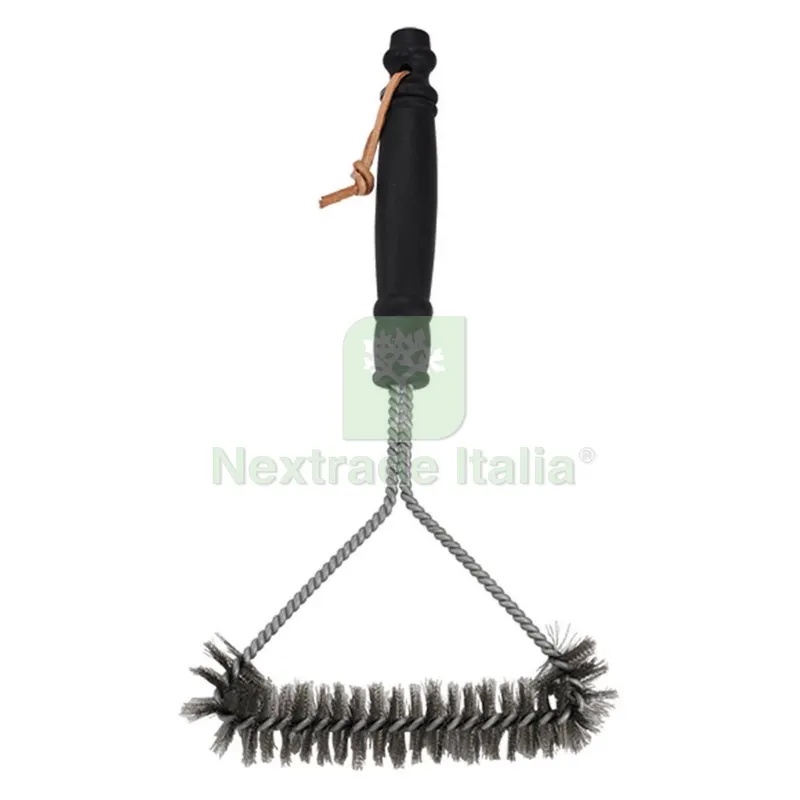 Spazzola in Acciaio per Barbecue cm. 35 — Punte, frese e dischi — rif. FERX.8038240NLM