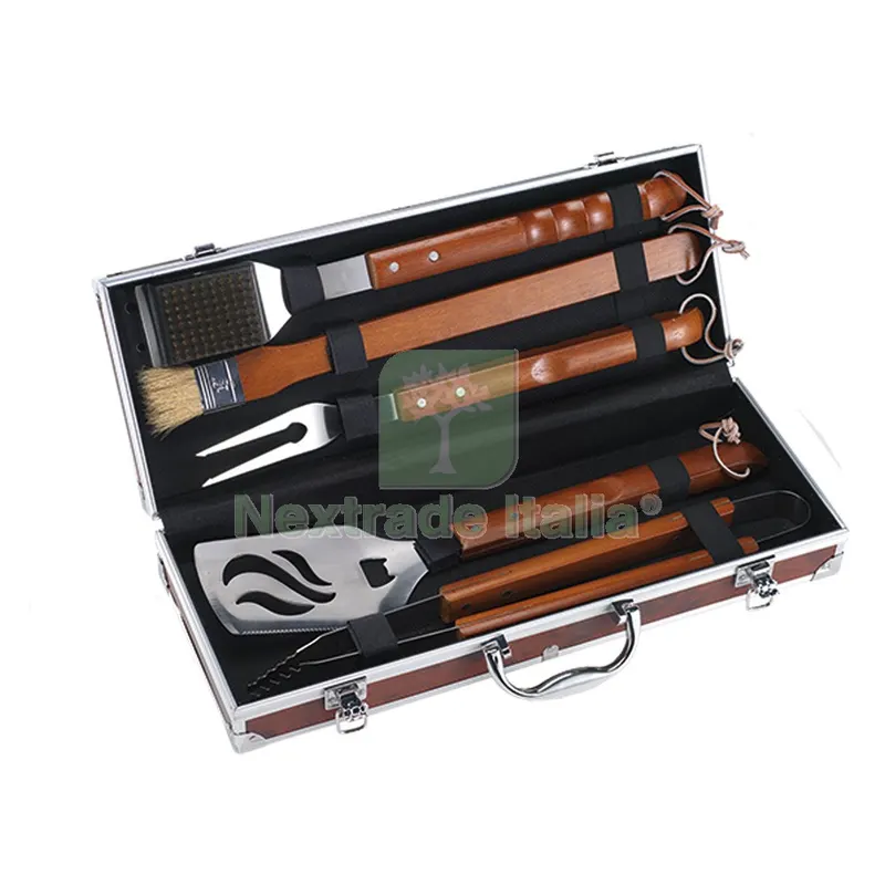 Set per Barbecue 5 pz — Tempo libero outdoor — rif. FERX.8038208NLM Set per Barbecue 5 pz — Tempo libero outdoor — rif. FERX.8038208NLM