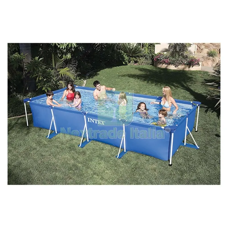 Piscina con Telaio 'linea Frame' cm 450 x 220 x 84 — Tempo libero outdoor — rif. FERX.6136250NLM Piscina con Telaio 'linea Frame' cm 450 x 220 x 84 — Tempo libero outdoor — rif. FERX.6136250NLM