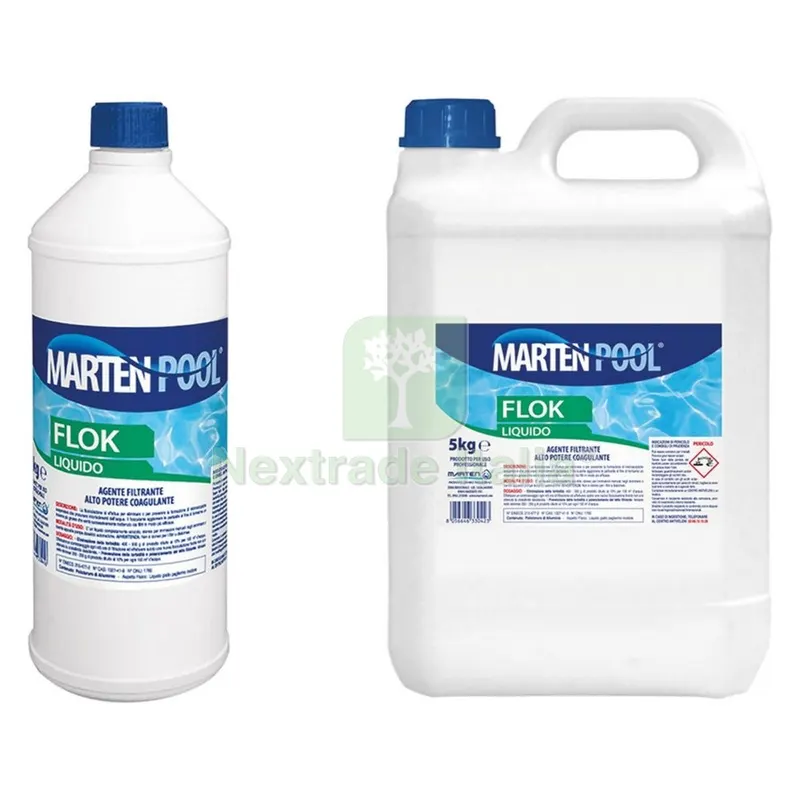 4PZ Flocculante Liquido Kg. 5 - tanica — Trattamento acqua piscina — rif. FERX.6134144NLM 4PZ Flocculante Liquido Kg. 5 - tanica — Trattamento acqua piscina — rif. FERX.6134144NLM