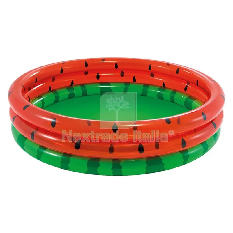 Piscina Gonfiabile ''anguria'' ø cm 168 x h 38 — Gonfiabili e galleggianti — rif. FERX.6137519NLM Piscina Gonfiabile ''anguria'' ø cm 168 x h 38 — Gonfiabili e galleggianti — rif. FERX.6137519NLM