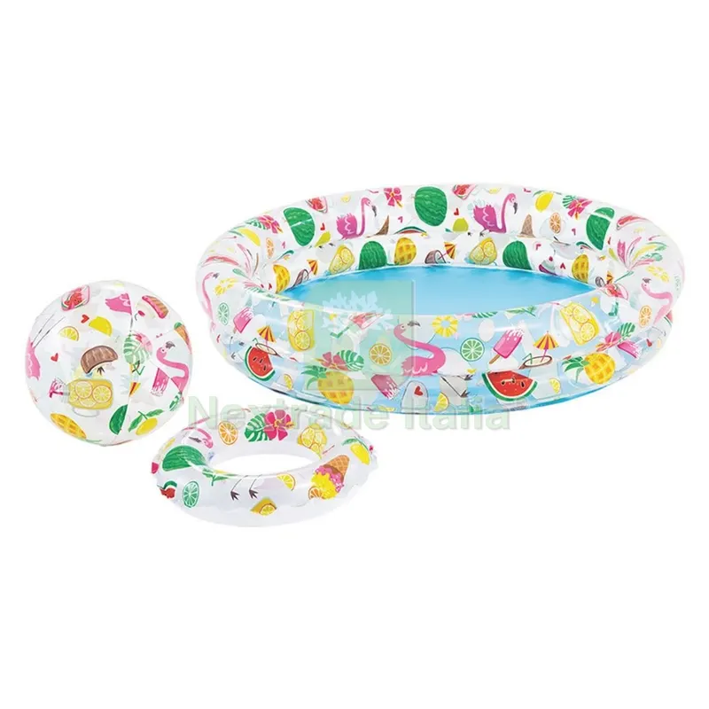 Piscina Gonfiabile ''fruit'' ø cm 122 x h 25 — Gonfiabili e galleggianti — rif. FERX.6137570NLM