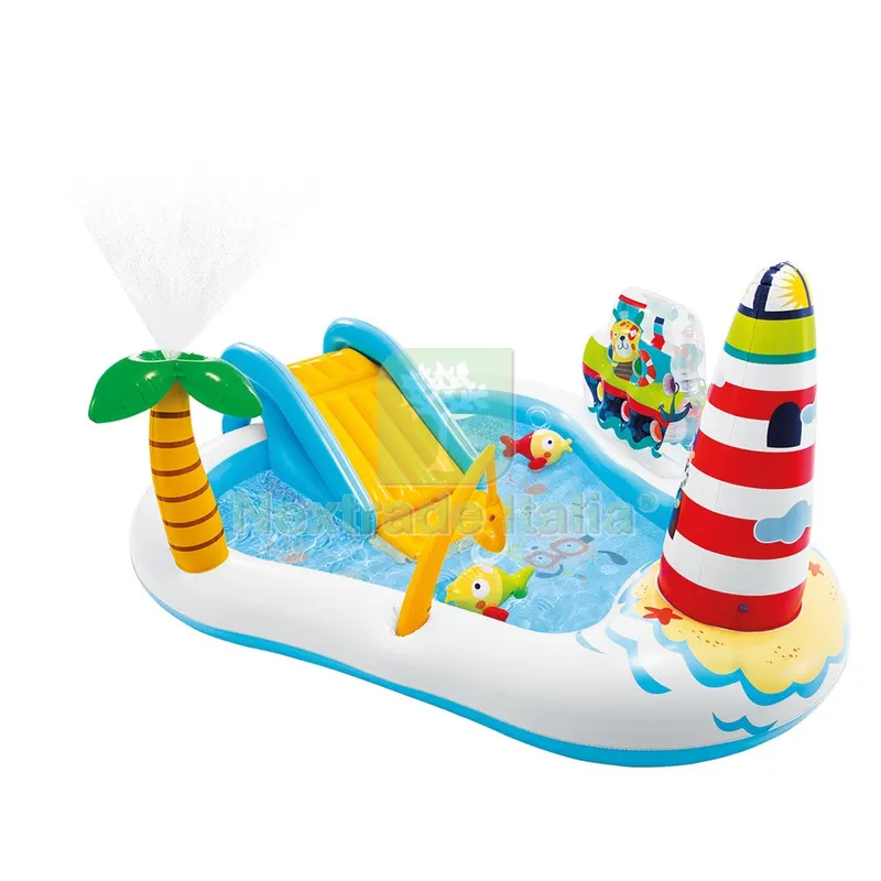 PISCINA GONFIABILE 'FISHING' art. 57162 — Gonfiabili e galleggianti — rif. FERX.6136986NLM PISCINA GONFIABILE 'FISHING' art. 57162 — Gonfiabili e galleggianti — rif. FERX.6136986NLM