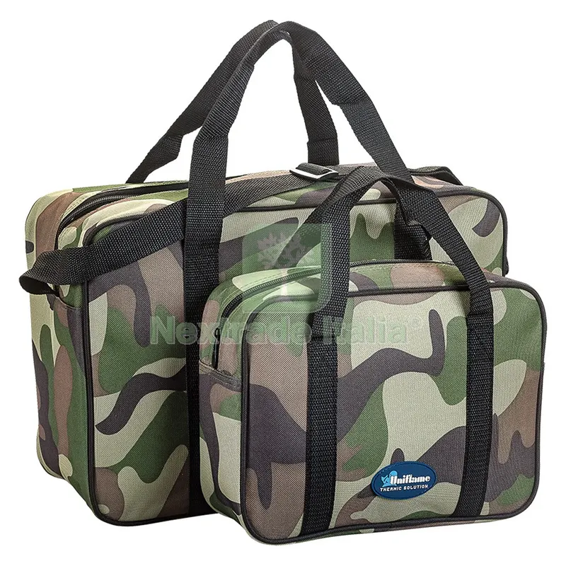 BORSA TERMICA IN SET 'MILITARE' 24 + 7 lt. — Borracce e bottiglie — rif. FERX.7906299NLM BORSA TERMICA IN SET 'MILITARE' 24 + 7 lt. — Borracce e bottiglie — rif. FERX.7906299NLM