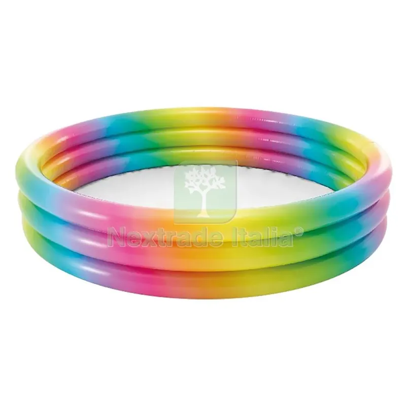 Piscina Gonfiabile ''arcobaleno'' ø cm 147 x h 33 - 330 litri — Gonfiabili e galleggianti — rif. FERX.6137521NLM