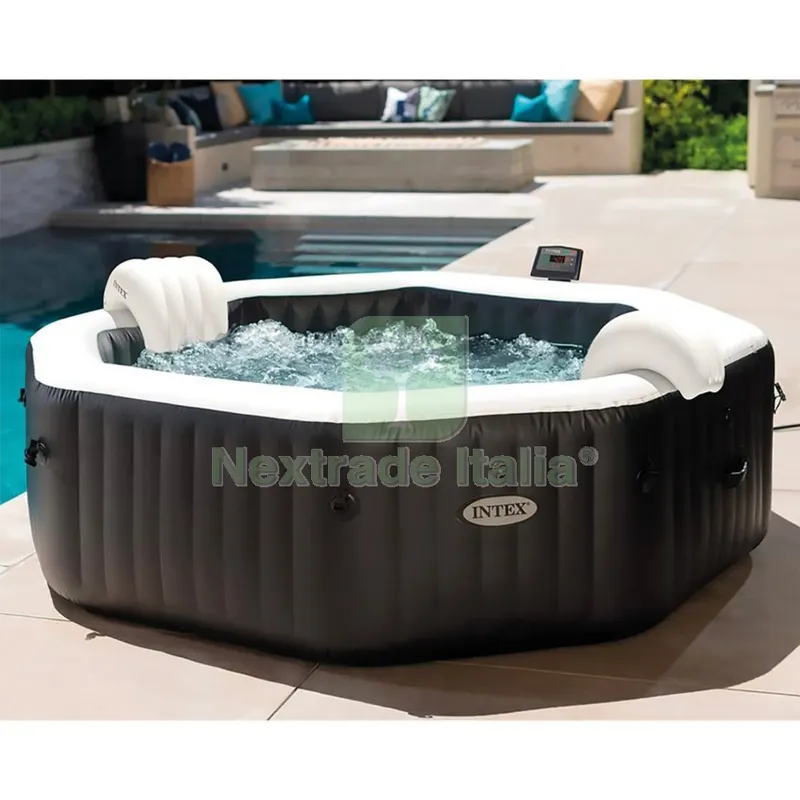 Piscina Idromassaggio 'pure SPA Bubble e JET Massa cm 201 x 71 — Tempo libero outdoor — rif. FERX.6136260NLM Piscina Idromassaggio 'pure SPA Bubble e JET Massa cm 201 x 71 — Tempo libero outdoor — rif. FERX.6136260NLM