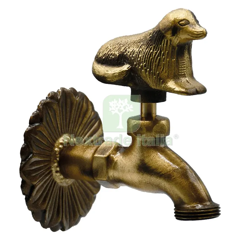RUBINETTO ORNAMENTALE 'CANE' 1/2 con maniglia — Rubinetti e valvole — rif. FERX.6042216NLM RUBINETTO ORNAMENTALE 'CANE' 1/2 con maniglia — Rubinetti e valvole — rif. FERX.6042216NLM