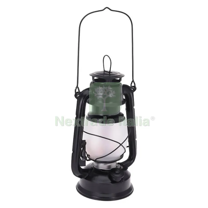LANTERNA IN METALLO 'CAMPING' h.cm 24 - 34 led / corpo nero — Illuminazione — rif. FERX.8302193NLM LANTERNA IN METALLO 'CAMPING' h.cm 24 - 34 led / corpo nero — Illuminazione — rif. FERX.8302193NLM