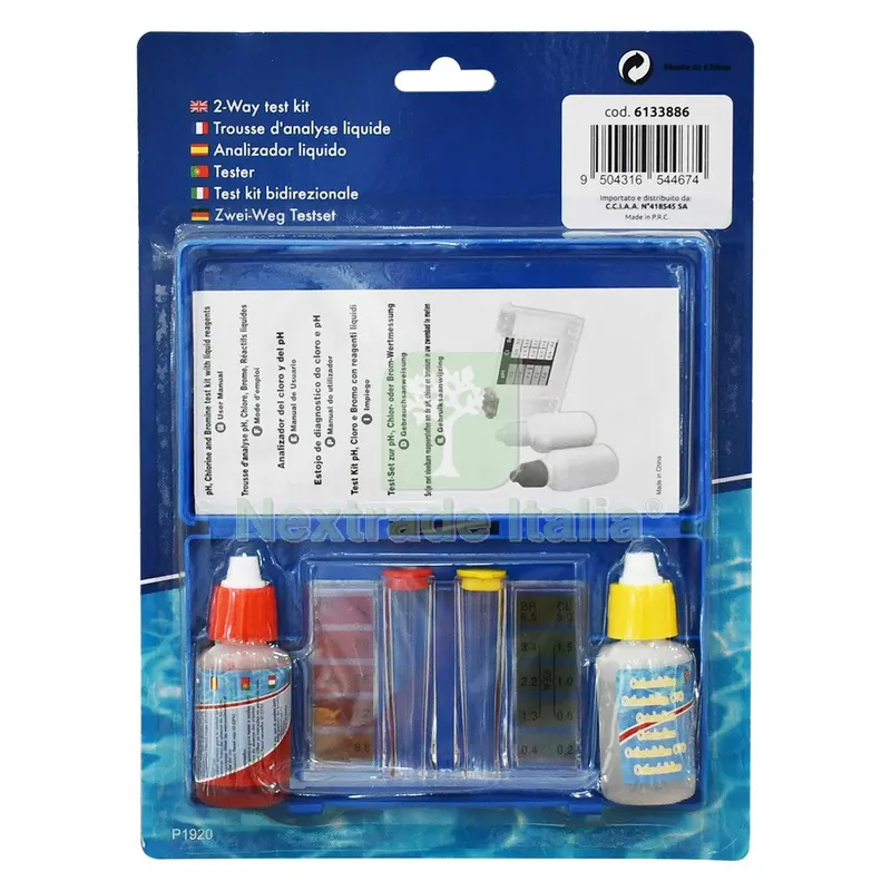 Test Cloro/PH kit — Tempo libero outdoor — rif. FERX.6133886NLM Test Cloro/PH kit — Tempo libero outdoor — rif. FERX.6133886NLM