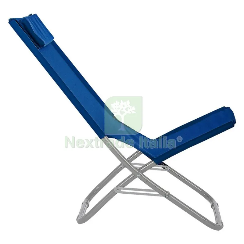 Spiaggina con Poggiatesta 'maratea' colore blu — Tempo libero outdoor — rif. FERX.6128900NLM Spiaggina con Poggiatesta 'maratea' colore blu — Tempo libero outdoor — rif. FERX.6128900NLM