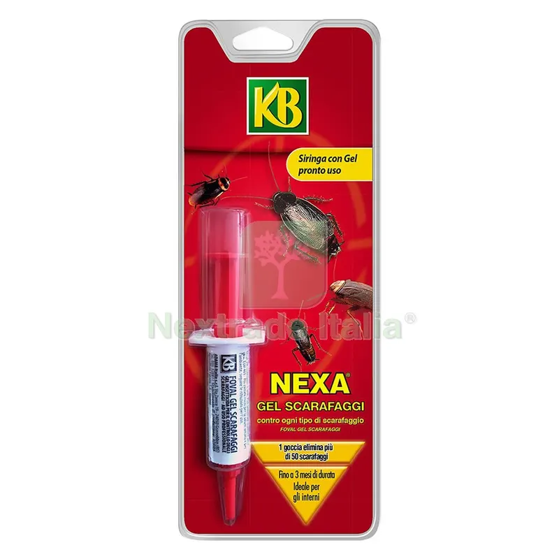 12BLISTER GEL ANTISCARAFAGGI 'NEXA' 5 gr. — Protezione piante e sementi — rif. FERX.6135440NLM