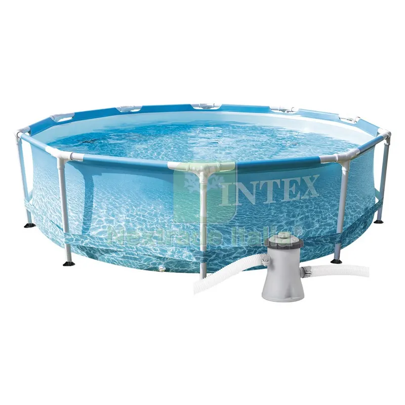 Piscina Telaio 'linea Frame' cm305 x 76 4485lt pompa 1250 l/h codice nx1 — Tempo libero outdoor — rif. FERX.613607NLM Piscina Telaio 'linea Frame' cm305 x 76 4485lt pompa 1250 l/h codice nx1 — Tempo libero outdoor — rif. FERX.613607NLM