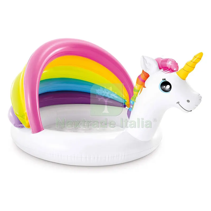 PISCINA GONFIABILE 'UNICORNO' cm 127 x 102 x h 69 — Gonfiabili e galleggianti — rif. FERX.6136946NLM PISCINA GONFIABILE 'UNICORNO' cm 127 x 102 x h 69 — Gonfiabili e galleggianti — rif. FERX.6136946NLM