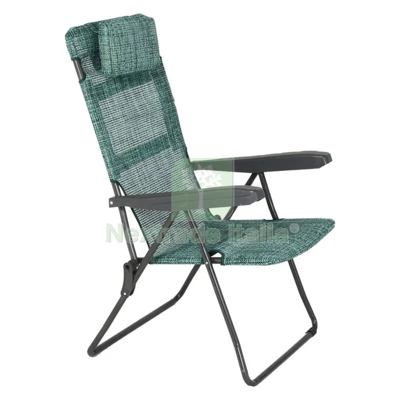 Sdraio con Braccioli 'lipbul' 5 posizioni — Tempo libero outdoor — rif. FERX.6128816NLM Sdraio con Braccioli 'lipbul' 5 posizioni — Tempo libero outdoor — rif. FERX.6128816NLM