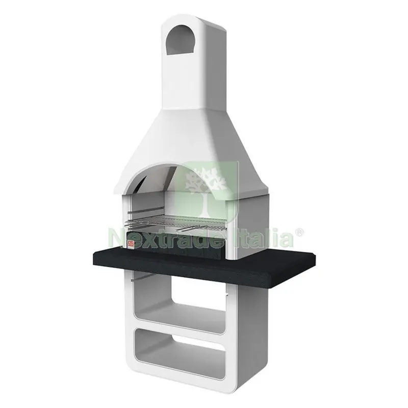 Barbecue Muratura 'maribor NEW' 114 x 64 x H 212,5 cm — Tempo libero outdoor — rif. FERX.614119NLM Barbecue Muratura 'maribor NEW' 114 x 64 x H 212,5 cm — Tempo libero outdoor — rif. FERX.614119NLM