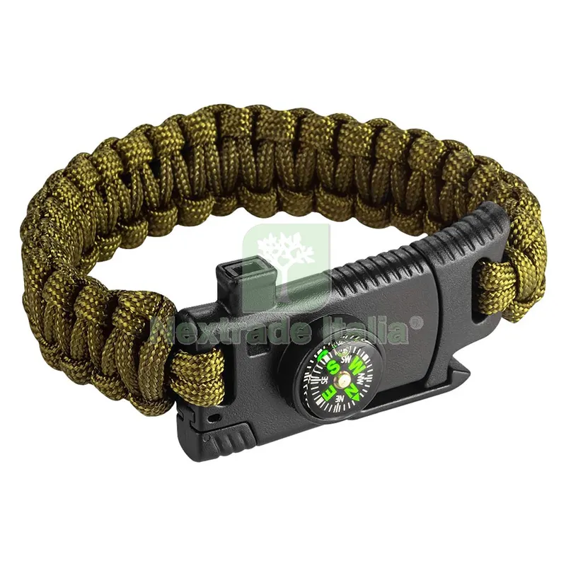 BRACCIALE DA ESCURSIONE 5 IN 1 colore verde — Tempo libero outdoor — rif. FERX.8302280NLM BRACCIALE DA ESCURSIONE 5 IN 1 colore verde — Tempo libero outdoor — rif. FERX.8302280NLM