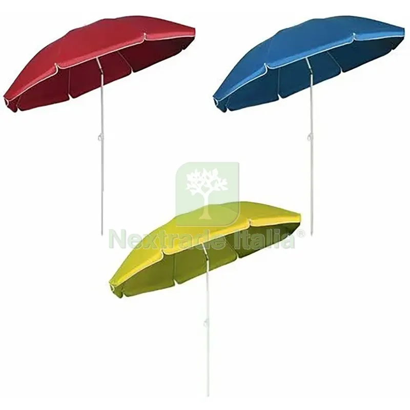 Ombrellone da Spiaggia Palo con Snodo Ø 1,8 mt. — Tempo libero outdoor — rif. FERX.6130143NLM Ombrellone da Spiaggia Palo con Snodo Ø 1,8 mt. — Tempo libero outdoor — rif. FERX.6130143NLM