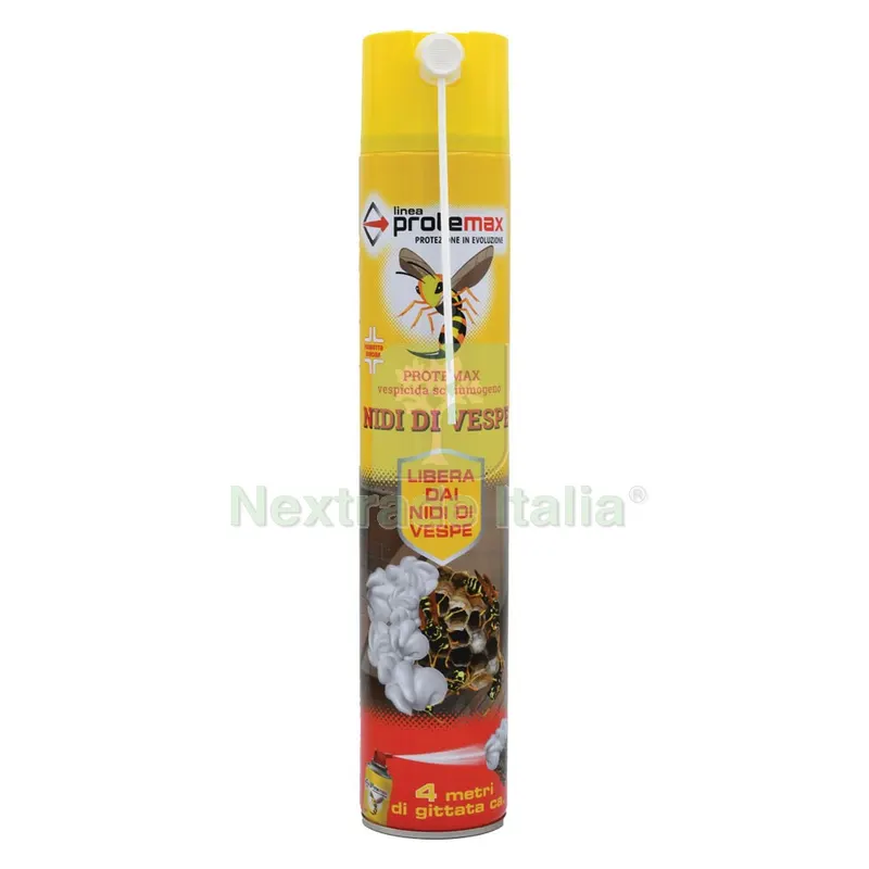DISABITUANTE PER ANIMALI SCHIUMOGENO 'VESPE E NIDI' ml 750 — Protezione piante e sementi — rif. FERX.6135190NLM DISABITUANTE PER ANIMALI SCHIUMOGENO 'VESPE E NIDI' ml 750 — Protezione piante e sementi — rif. FERX.6135190NLM
