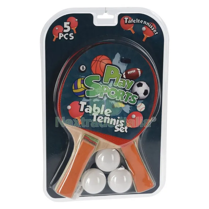 SET PING PONG set 5 pezzi codice 6808245 — Tempo libero outdoor — rif. FERX.6808245NLM