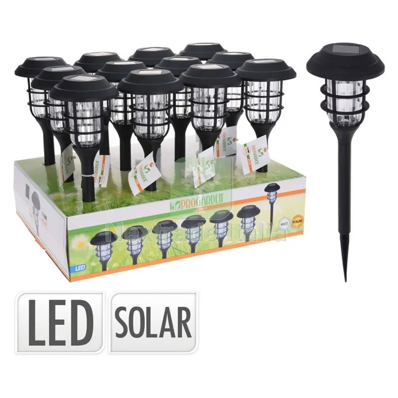 12PZ Lampada a Energia Solare cm 12 x h.31 — Illuminazione — rif. FERX.6149030NLM 12PZ Lampada a Energia Solare cm 12 x h.31 — Illuminazione — rif. FERX.6149030NLM