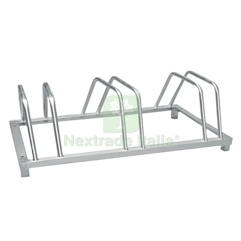 Portabiciclette Tipo 'ECO' 4 posti - cm. 39,5 x 124 — Tempo libero outdoor — rif. FERX.3025884NLM