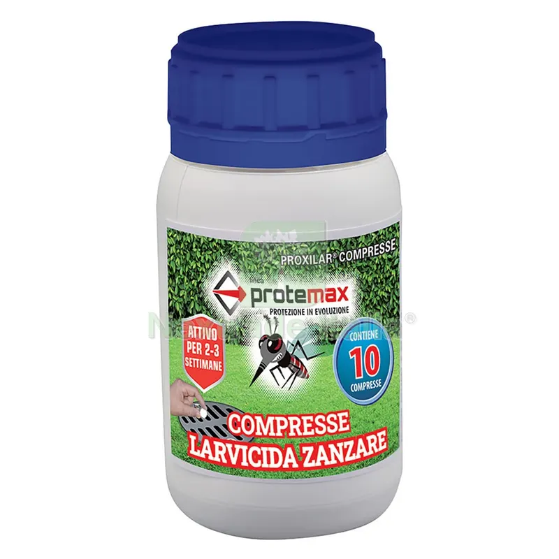 ANTIZANZARE LARVICIDA COMPRESSE gr. 20 (10 past.x 2 gr.) — Disinfestazione e controllo nocivi — rif. FERX.6135228NLM ANTIZANZARE LARVICIDA COMPRESSE gr. 20 (10 past.x 2 gr.) — Disinfestazione e controllo nocivi — rif. FERX.6135228NLM