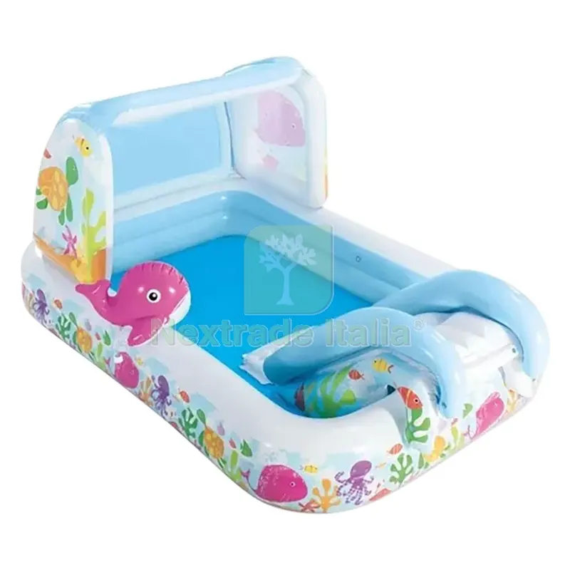 PISCINA GONFIABILE 'BALENA ROSA' art. 57447 — Gonfiabili e galleggianti — rif. FERX.6136988NLM