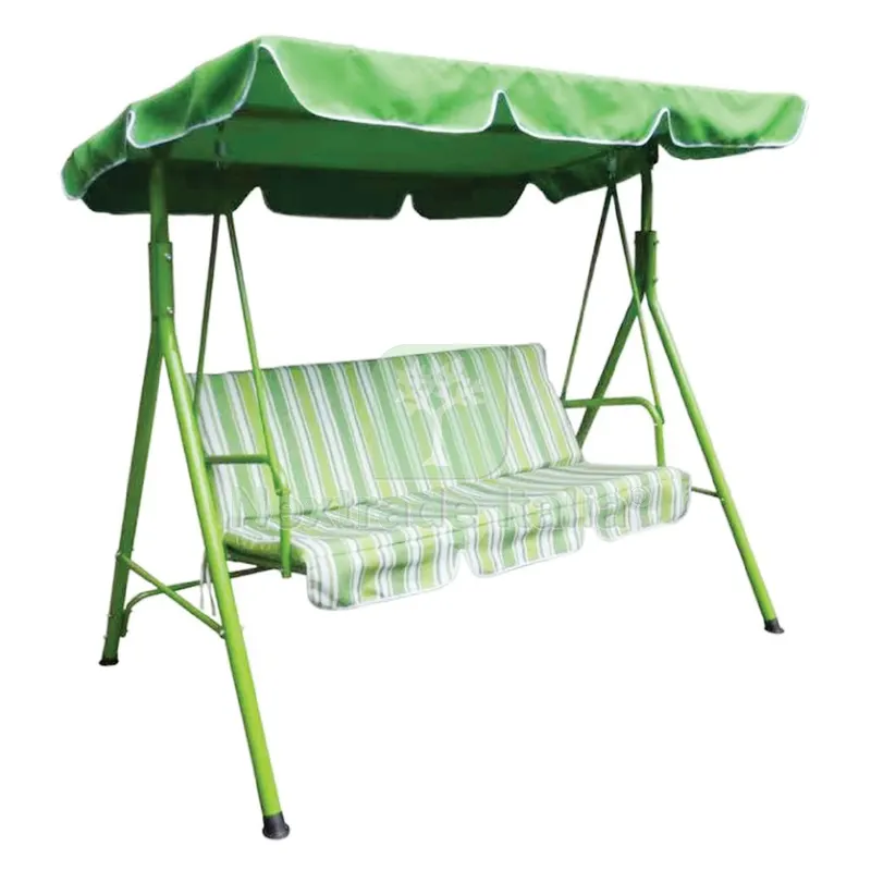 DONDOLO 'MANY' 3 posti - bianco/verde — Tempo libero outdoor — rif. FERX.6129472NLM DONDOLO 'MANY' 3 posti - bianco/verde — Tempo libero outdoor — rif. FERX.6129472NLM