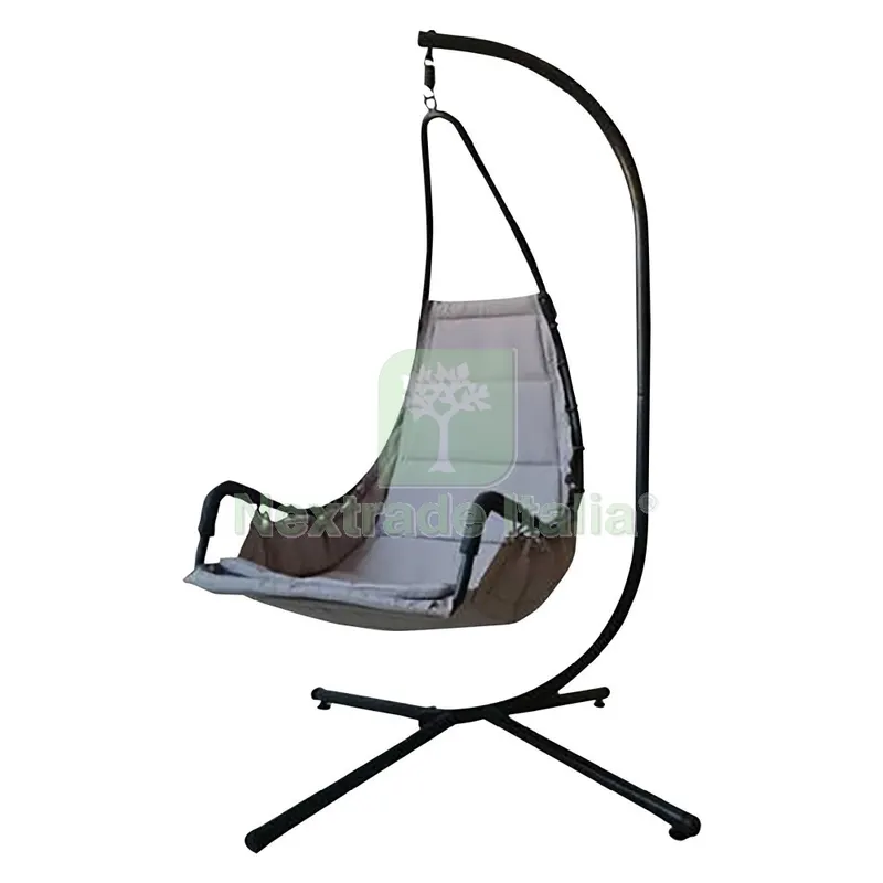 DONDOLO 'ASN' monoposto - cuscino beige/marrone — Tempo libero outdoor — rif. FERX.6130269NLM DONDOLO 'ASN' monoposto - cuscino beige/marrone — Tempo libero outdoor — rif. FERX.6130269NLM