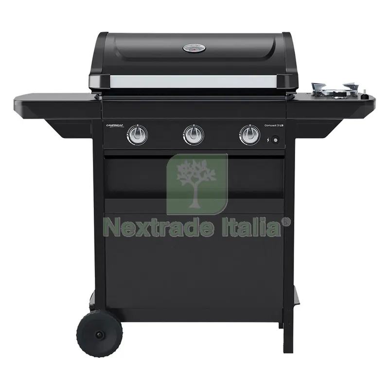 Barbecue a GAS 'compact 3 LS' kw 7,5 + kw 2,1 — Tempo libero outdoor — rif. FERX.8038950NLM Barbecue a GAS 'compact 3 LS' kw 7,5 + kw 2,1 — Tempo libero outdoor — rif. FERX.8038950NLM