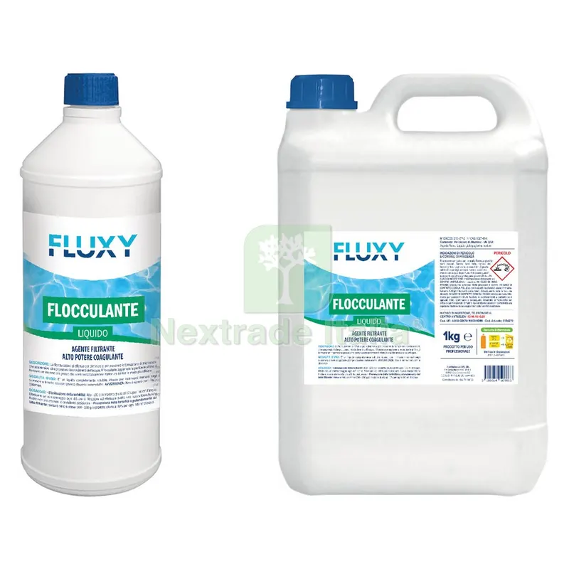 12PZ FLOCCULANTE LIQUIDO Kg. 1 - flacone nx1 — Trattamento acqua piscina — rif. FERX.6134370NLM 12PZ FLOCCULANTE LIQUIDO Kg. 1 - flacone nx1 — Trattamento acqua piscina — rif. FERX.6134370NLM