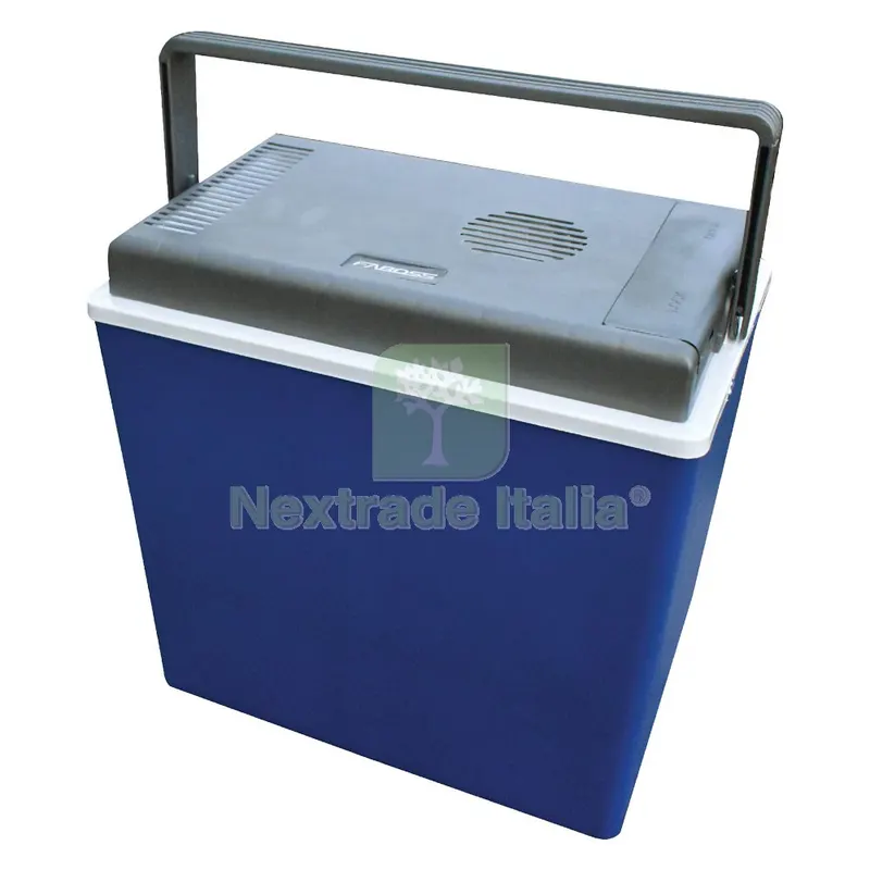 Frigo Termoelettrico Portatile 'artic' lt. 30 - cm. 29,5 x 39 x h.40 (l x p x h) — Tempo libero outdoor — rif. FERX.7906426NLM Frigo Termoelettrico Portatile 'artic' lt. 30 - cm. 29,5 x 39 x h.40 (l x p x h) — Tempo libero outdoor — rif. FERX.7906426NLM