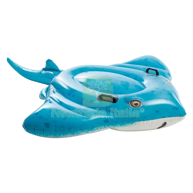 Cavalcabile Gonfiabile 'pesce Razza' cm. 185 x 145 — Gonfiabili e galleggianti — rif. FERX.6137793NLM