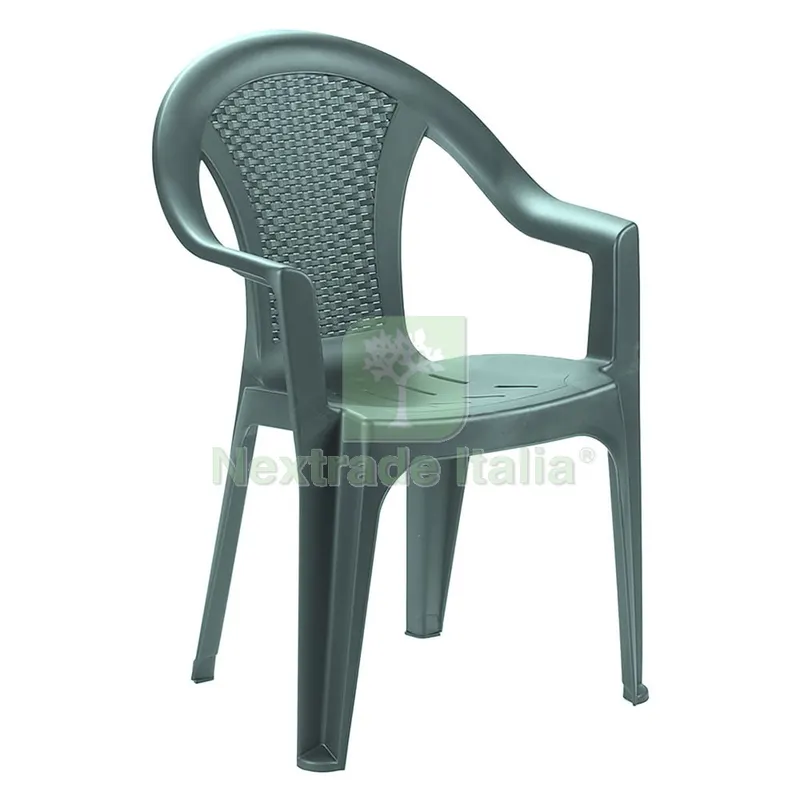 SEDIA IN POLIPROPILENE 'ISCHIA' verde — Arredo — rif. FERX.6131613NLM