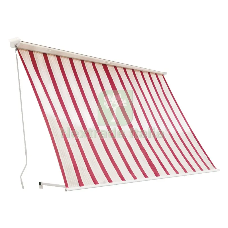 TENDA DA SOLE A CADUTA cm.300 x H.250 - giallo/bianco nx1 — Tende e zanzariere — rif. FERX.8048724NLM TENDA DA SOLE A CADUTA cm.300 x H.250 - giallo/bianco nx1 — Tende e zanzariere — rif. FERX.8048724NLM