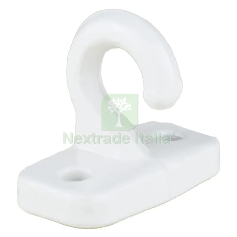 GANCIO PER BRACCETTI TENDA DA SOLE A CADUTA colore bianco — Tende e zanzariere — rif. FERX.4048757NLM