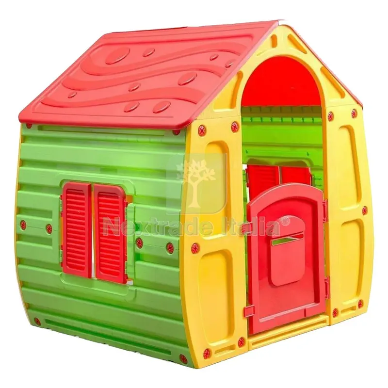 Casetta Giochi 'magical House' cm 102 x 90 x h.109 — Attrezzi da giardino — rif. FERX.6132260NLM Casetta Giochi 'magical House' cm 102 x 90 x h.109 — Attrezzi da giardino — rif. FERX.6132260NLM