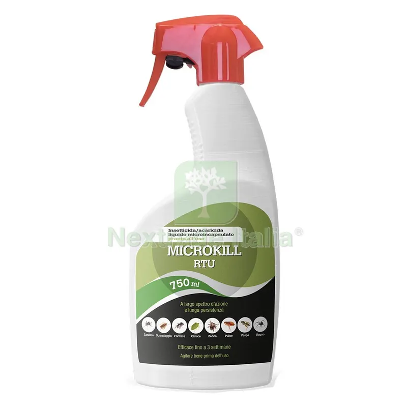 Disabituante per Animali Liquido Microincapsulato 'microkill RTU' ml 750 — Protezione piante e sementi — rif. FERX.6135129NLM Disabituante per Animali Liquido Microincapsulato 'microkill RTU' ml 750 — Protezione piante e sementi — rif. FERX.6135129NLM