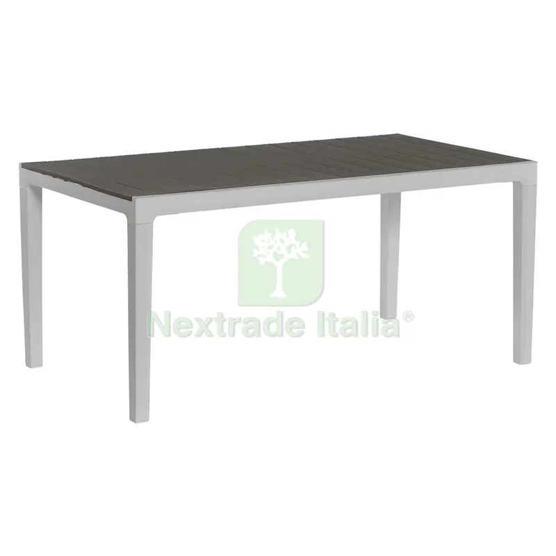 TAVOLO IN POLIPROPILENE 'HARMONY' bianco/cappuccino — Pile e batterie — rif. FERX.6130072NLM TAVOLO IN POLIPROPILENE 'HARMONY' bianco/cappuccino — Pile e batterie — rif. FERX.6130072NLM