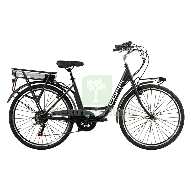 BICICLETTA ELETTRICA 'RIVIERA' COPPI 26 - colore bianco — Tempo libero outdoor — rif. FERX.8030584NLM BICICLETTA ELETTRICA 'RIVIERA' COPPI 26 - colore bianco — Tempo libero outdoor — rif. FERX.8030584NLM
