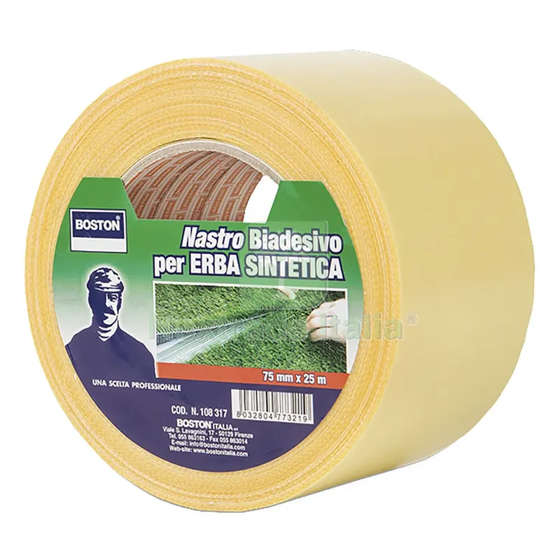 NASTRO BIADESIVO PER PRATO SINTETICO mm 75 x mt 25 — Prati sintetici — rif. FERX.6125214NLM