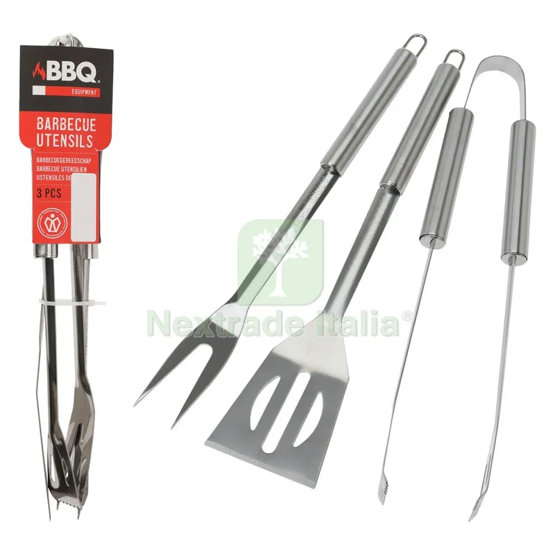 Set per Barbecue 3 pz — Tempo libero outdoor — rif. FERX.8038253NLM Set per Barbecue 3 pz — Tempo libero outdoor — rif. FERX.8038253NLM