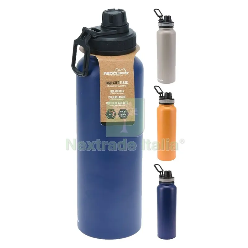 Borraccia Sport Isolante in Acciaio ml 1000 — Borracce e bottiglie — rif. FERX.6132320NLM