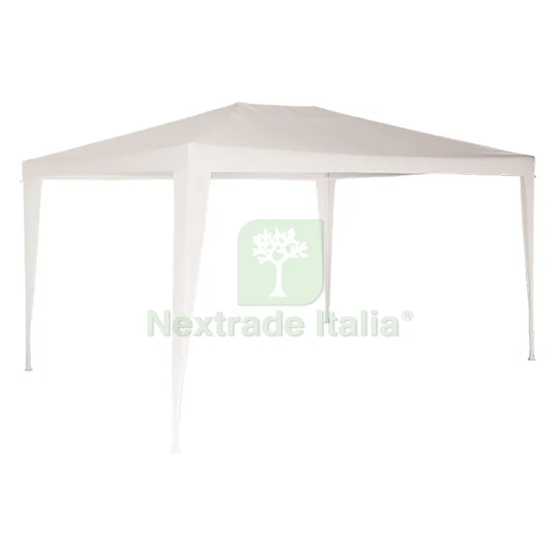 GAZEBO 'LEVANTE' mt 3 x 3 - colore bianco — Gazebo e strutture giardino — rif. FERX.6227103NLM GAZEBO 'LEVANTE' mt 3 x 3 - colore bianco — Gazebo e strutture giardino — rif. FERX.6227103NLM